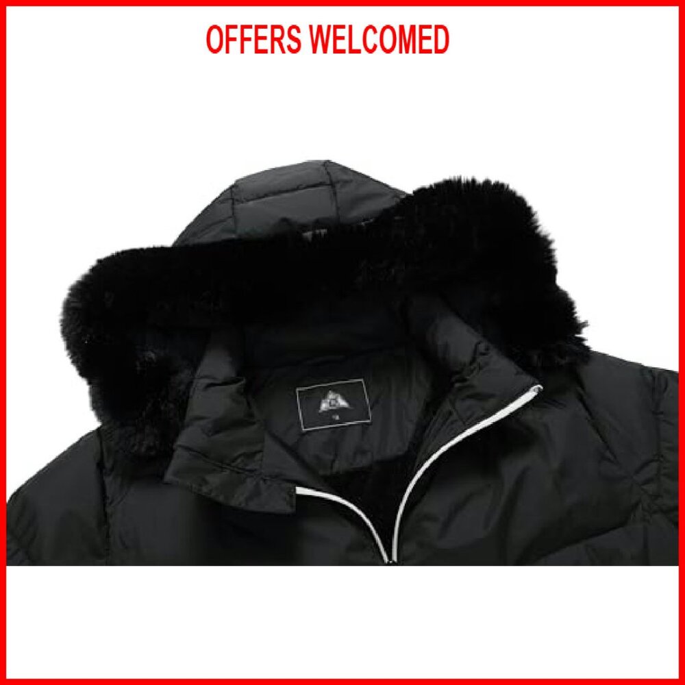Plus Size Winter Down Puffer Jacket Windproof Wat… - image 3